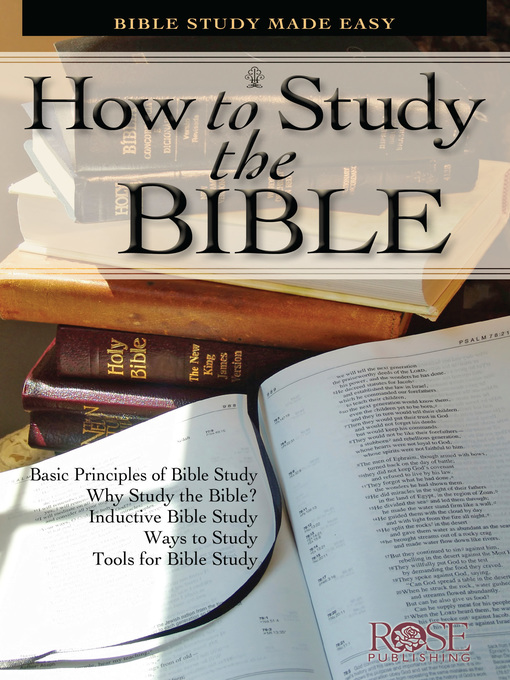Title details for How to Study the Bible by Rose Publishing - Available